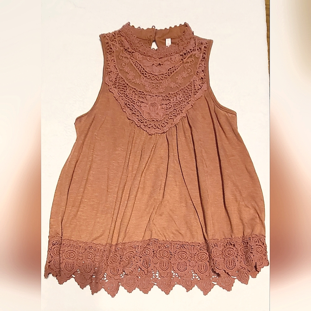 Lace & Crochet Tank